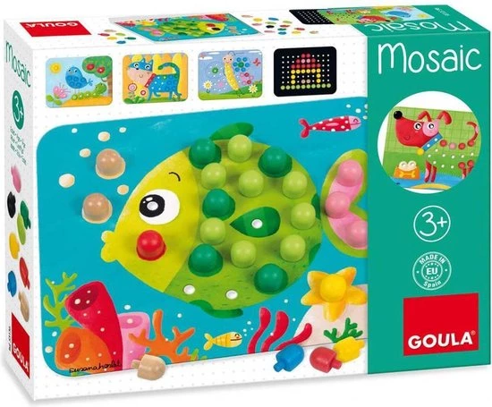 Goula Mozaïek - Creatief Kinderspel 7 Goula Mozaïek - Creatief Kinderspel - Afbeelding 5