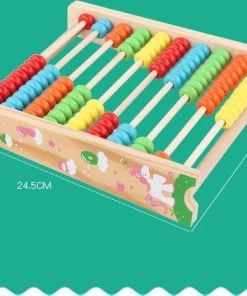 Buxibo - Houten Telraam Voor Rekenen - Abacus - Calculator - Onderwijs - Educatief Speelgoed - Multicolor -leerzame-spellen Verkoopwinkel 550x456 11