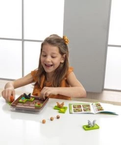 SmartGames - Squirrels Go Nuts! - 60 Opdrachten - Denkpuzzel -leerzame-spellen Verkoopwinkel 550x457