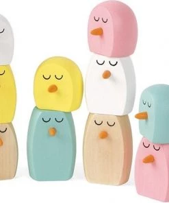 Janod Houten Balanceerspel - Roze Flamingo