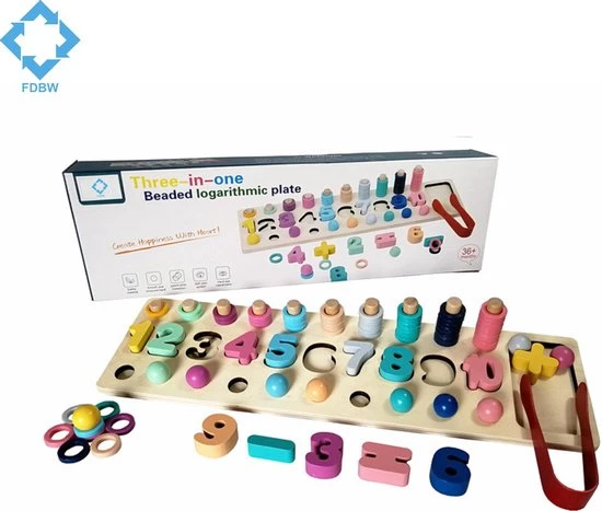 Houten Vormenspel - Magnetische - Educatief - 3 T/m 6 Jaar - Fdbw 8 Houten Vormenspel - Magnetische - Educatief - 3 T/m 6 Jaar - Fdbw - Afbeelding 6