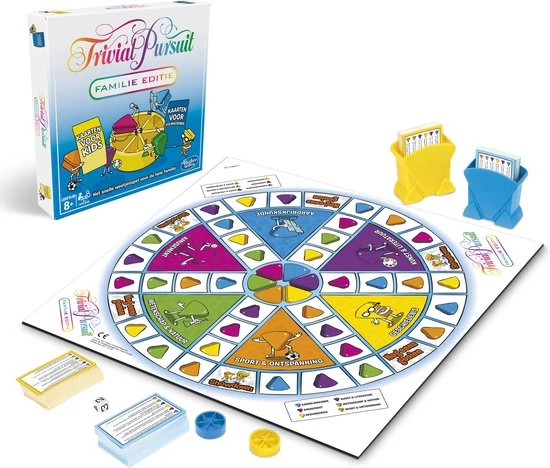 Hasbro Gaming Trivial Pursuit Familie Belgische Editie - Bordspel 13 Hasbro Gaming Trivial Pursuit Familie Belgische Editie - Bordspel - Afbeelding 11