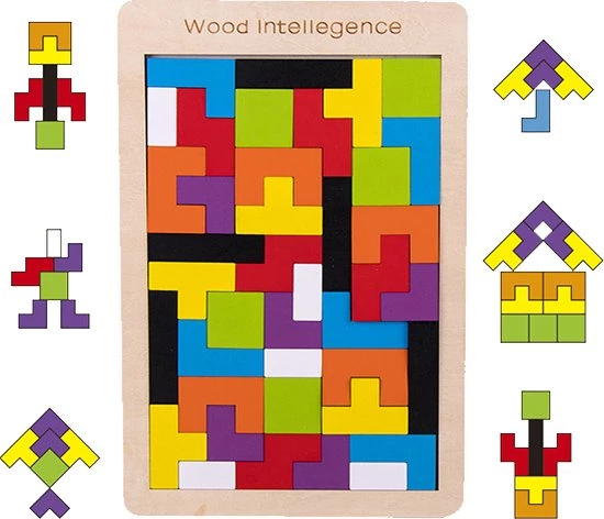 Hoekstar Games Puzzelkubus - Houten Tetris Puzzel - Speelgoed Vanaf 3 Jaar 12 Hoekstar Games Puzzelkubus - Houten Tetris Puzzel - Speelgoed Vanaf 3 Jaar - Afbeelding 10