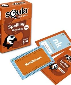 Identity Games Squla Spelling/ Woordjes Groep 3-4 Educatief Kaartspel -leerzame-spellen Verkoopwinkel 550x475 7