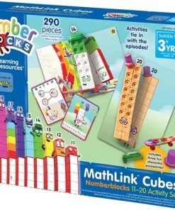 Fun Learning Resources MathLink Cubes Nummerblokken 11-20 Activiteitenset, 30 Nummerblokken Activiteiten Gekoppeld Aan Tv-afleveringen, 155 Nummerblokken MathLink Cubes -leerzame-spellen Verkoopwinkel 550x476 7