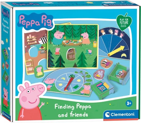 Clementoni Klassieke Educatieve Spellen - Peppa Pig - Zoek En Vind, Educatief Spel, 3 Jaar - 16355 3 Clementoni Klassieke Educatieve Spellen - Peppa Pig - Zoek En Vind, Educatief Spel, 3 Jaar - 16355
