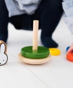 Bambolino Toys - Nijntje Houten Stapeltoren - Educatief Speelgoed - Stapelpyramide -leerzame-spellen Verkoopwinkel 550x482 16