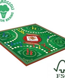 Mr. Broccoli Keezenspel - Classic Tock-Keezen - Bordspel - FSC-Gecertificeerd - 2 Tot 4 Spelers -leerzame-spellen Verkoopwinkel 550x482 6