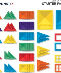 Connetix Tiles Connetix - Starter Pack 62 Stuks - Magnetisch Constructiespeelgoed -leerzame-spellen Verkoopwinkel 550x483 10
