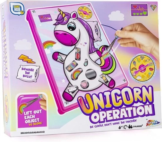 Grafix Unicorn Operatie | Educatief Spel | Dieren Dokter | Spel Voor Kinderen | Behendigheid Testen 4 Grafix Unicorn Operatie | Educatief Spel | Dieren Dokter | Spel Voor Kinderen | Behendigheid Testen - Afbeelding 2