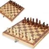 Qproducts Chessmate ? Inclusief Ebook ? Magnetisch Schaakspel ? Schaakbord ? Schaakbord Met Schaakstukken ? Schaakset ? Schaakspellen ? Schaakspel Hout Volwassenen ? Schaakborden Kinderen -leerzame-spellen Verkoopwinkel 550x483 8