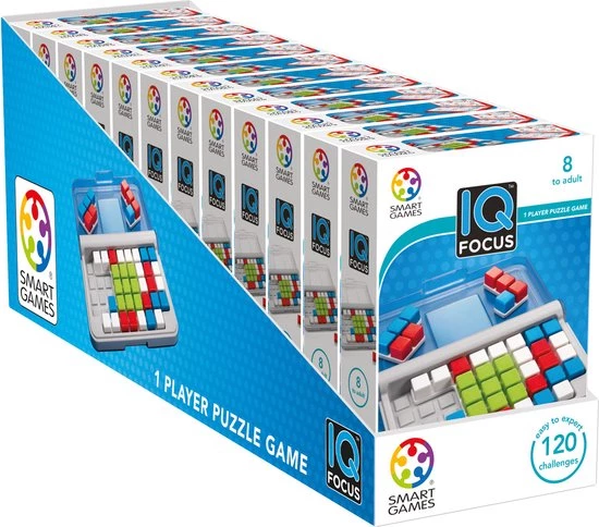 SmartGames - IQ Focus - 120 Opdrachten - Denkspel 5 SmartGames - IQ Focus - 120 Opdrachten - Denkspel - Afbeelding 3