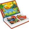 Janod Magneetboek Dinosaurussen 50st 3-8jr