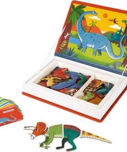 Janod Magneetboek Dinosaurussen 50st 3-8jr -leerzame-spellen Verkoopwinkel 550x485