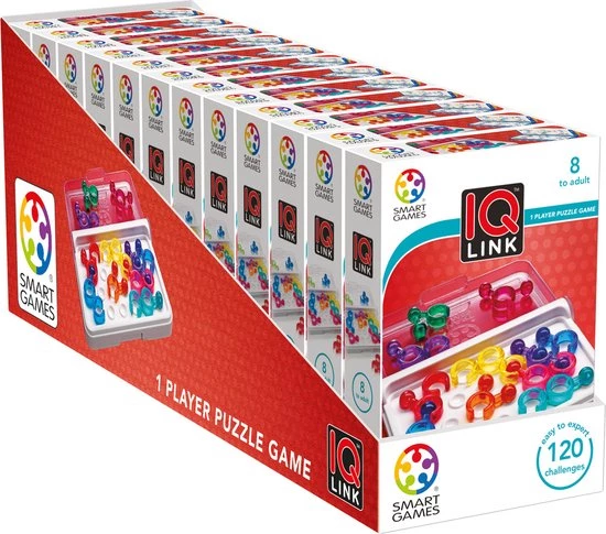 SmartGames - IQ Link - 120 Opdrachten - Breinbreker 13 SmartGames - IQ Link - 120 Opdrachten - Breinbreker - Afbeelding 11