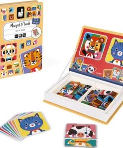 Janod Magneetboek Mix & Match 80st 3-8jr -leerzame-spellen Verkoopwinkel 550x486 2