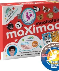 Maximal MaXimaal Maaltafels Keersommen - Educatief Speelgoed - Rekenen, Tafels En Delen Wordt Kinderspel