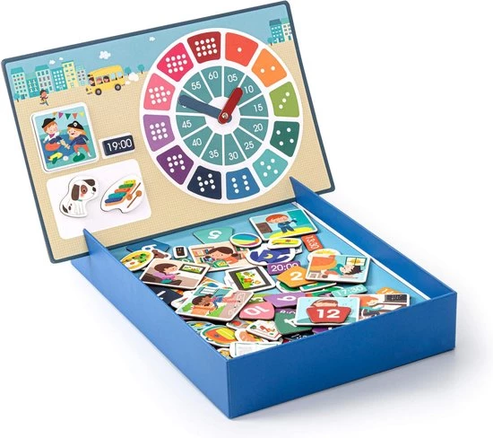 Apli Kids Leren Klokkijken Magneetspel 5 Apli Kids Leren Klokkijken Magneetspel - Afbeelding 3