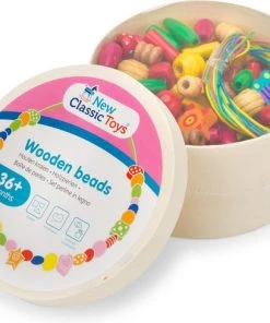 New Classic Toys Houten Kralen In Box - 230 Gekleurde Kralen En 4 Veters 11 New Classic Toys Houten Kralen In Box - 230 Gekleurde Kralen En 4 Veters -leerzame-spellen Verkoopwinkel 550x489 10