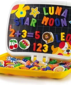 Quercetti Magneetbord Incl. Hoofdletters ABC + Cijfer Magneten, 120dlg. -leerzame-spellen Verkoopwinkel 550x489 8