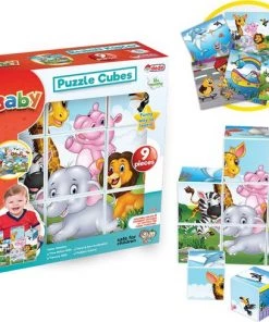 DEDE Blokkenpuzzel Dieren - Kinderpuzzels 3 Jaar - Kinderpuzzels - Kinderpuzzels 2 Jaar - Kinderpuzzels 5 Jaar ? Vormenstoof ? Bouwblokken ? Blokken Baby - Blokken - Blokkendoos -leerzame-spellen Verkoopwinkel 550x489 9