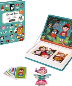 Janod Magneetboek Sprookjes 40st 3-8jr -leerzame-spellen Verkoopwinkel 550x491 3