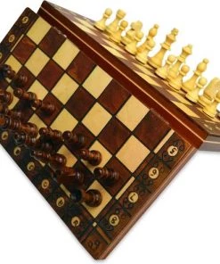 Shagam 3-in-1 Bordspel - 24 Cm - Magnetisch - Schaakbord - Dambord - Backgammon - Schaakspel - Schaakset - Schaken - Dammen - Met Schaakstukken - Chess - Hout - Opklapbaar 14 Shagam 3-in-1 Bordspel - 24 Cm - Magnetisch - Schaakbord - Dambord - Backgammon - Schaakspel - Schaakset - Schaken - Dammen - Met Schaakstukken - Chess - Hout - Opklapbaar -leerzame-spellen Verkoopwinkel 550x491 9