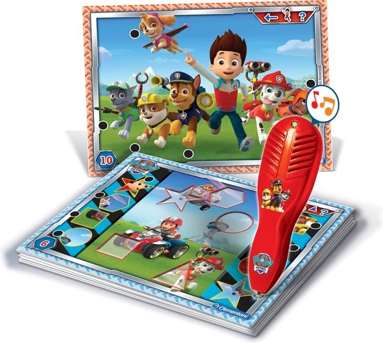 Clementoni - Paw Patrol Quizzy - Educatief Spel - Met Wonderpen - Leer Over Vormen, Kleuren, Cijfers En Meer- 3-6 Jaar 4 Clementoni - Paw Patrol Quizzy - Educatief Spel - Met Wonderpen - Leer Over Vormen, Kleuren, Cijfers En Meer- 3-6 Jaar - Afbeelding 2