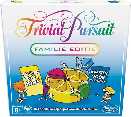 Hasbro Gaming Trivial Pursuit Familie Editie - Bordspel 18 Hasbro Gaming Trivial Pursuit Familie Editie - Bordspel - Afbeelding 16