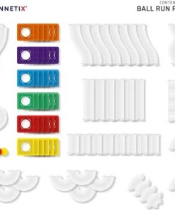 Connetix Tiles Connetix - Ball Run Pack Knikkerbaan 92 Stuks - Magnetisch Constructiespeelgoed -leerzame-spellen Verkoopwinkel 550x493 6