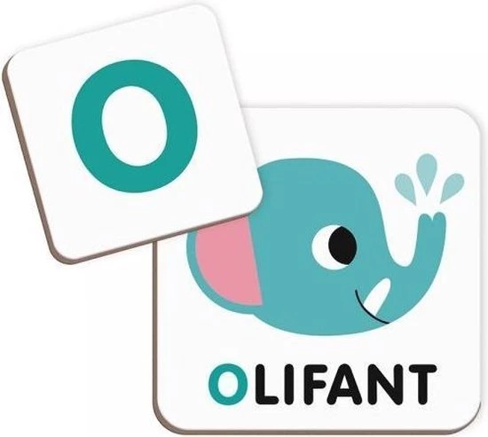 Janod Speelgoed Janod Meeneem Magneetset - Alfabet Nederlandstalig 4 Janod Speelgoed Janod Meeneem Magneetset - Alfabet Nederlandstalig - Afbeelding 2