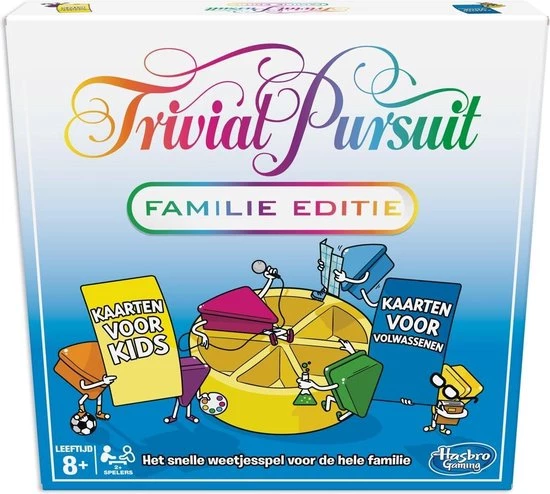 Hasbro Gaming Trivial Pursuit Familie Belgische Editie - Bordspel 3 Hasbro Gaming Trivial Pursuit Familie Belgische Editie - Bordspel