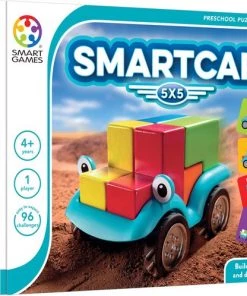 SmartGames - SmartCar 5x5 - Denkpuzzel 3D - 96 Opdrachten - Houten Blokken - Ruimtelijk Inzicht -leerzame-spellen Verkoopwinkel 550x498 4