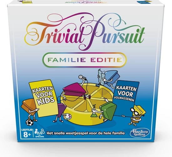 Hasbro Gaming Trivial Pursuit Familie Editie - Bordspel 17 Hasbro Gaming Trivial Pursuit Familie Editie - Bordspel - Afbeelding 15