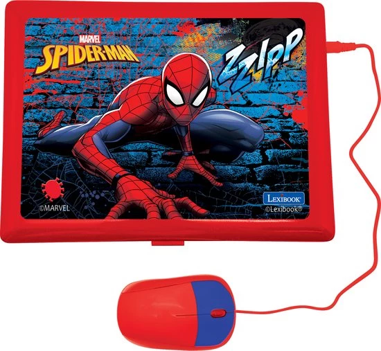 LEXIBOOK SPIDERMAN MARVEL Lexibook Spider-man - Educatieve Tweetalige Computer 124 Activiteiten - JC598SPi10 -Frans/Nederlands 3 LEXIBOOK SPIDERMAN MARVEL Lexibook Spider-man - Educatieve Tweetalige Computer 124 Activiteiten - JC598SPi10 -Frans/Nederlands