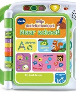 VTech Mijn Activiteitenboek Naar School ? Educatief En Interactief Speelgoed ? Maak Kennis Met School ? 3 Tot 6 Jaar