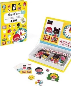 Janod Magneetboek - Klok Kijken -leerzame-spellen Verkoopwinkel 550x508 4