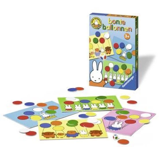 Ravensburger Nijntje Bonte Ballonnen - Ballonnenspel - Educatief Spel 9 Ravensburger Nijntje Bonte Ballonnen - Ballonnenspel - Educatief Spel - Afbeelding 7