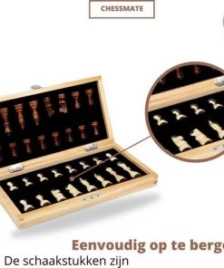 Qproducts Chessmate ? Inclusief Ebook ? Magnetisch Schaakspel ? Schaakbord ? Schaakbord Met Schaakstukken ? Schaakset ? Schaakspellen ? Schaakspel Hout Volwassenen ? Schaakborden Kinderen -leerzame-spellen Verkoopwinkel 550x509 9