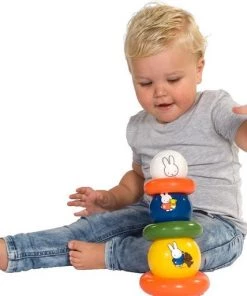 Rubo Toys Nijntje Stapeltoren - Educatief Spel - 3 Ringen - 3 Ringen - Vanaf 8 Maanden -leerzame-spellen Verkoopwinkel 550x513 3