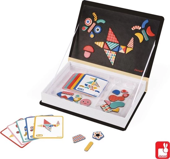 Janod Magneetboek Moduloform 73st 3-8jr 11 Janod Magneetboek Moduloform 73st 3-8jr - Afbeelding 9