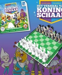 Megableu Het Verhaal Van Koning Schaak - Bordspellen - Gezelschapsspel Voor Familie - Leren Schaken - Winnaar Speelgoed Van Het Jaar Nederland 2022 STEAM -leerzame-spellen Verkoopwinkel 550x516 1