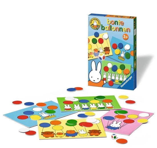 Ravensburger Nijntje Bonte Ballonnen - Ballonnenspel - Educatief Spel 7 Ravensburger Nijntje Bonte Ballonnen - Ballonnenspel - Educatief Spel - Afbeelding 5
