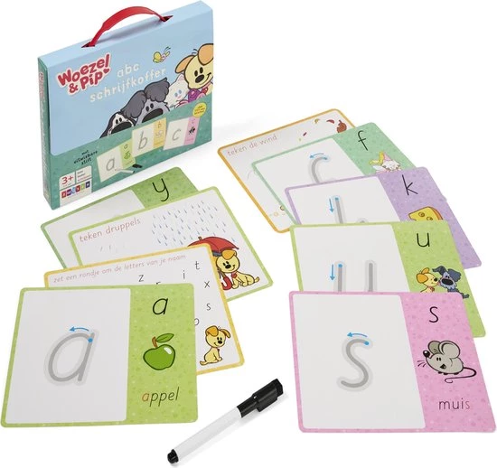 Zwijsen Woezel & Pip - Abc Schrijfkoffer 5 Zwijsen Woezel & Pip - Abc Schrijfkoffer - Afbeelding 3