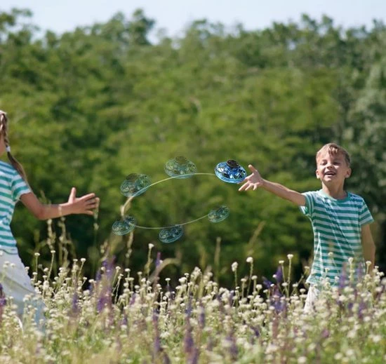 Wantohave FlyNova Vliegende Spinner - LED - Rood 4 Wantohave FlyNova Vliegende Spinner - LED - Rood - Afbeelding 2