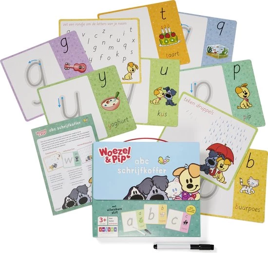 Zwijsen Woezel & Pip - Abc Schrijfkoffer 7 Zwijsen Woezel & Pip - Abc Schrijfkoffer - Afbeelding 5