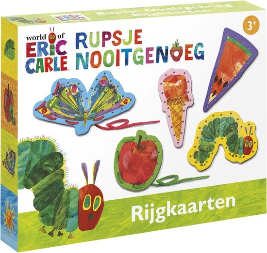 Bambolino Toys - Rupsje Nooitgenoeg Rijgkaarten - Educatief Speelgoed 3 Bambolino Toys - Rupsje Nooitgenoeg Rijgkaarten - Educatief Speelgoed