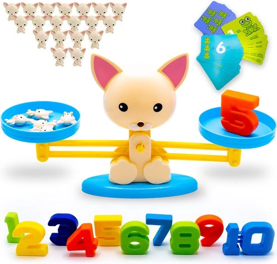 Must-Have For Kids? | Puppy Balance Game - Ik Leer Rekenen - Speelgoed Meisjes - 3 Jaar - 4 Jaar - 5 Jaar - 6 Jaar - Leren Rekenen - Leren Tellen - Interactief Speelgoed - Evenwichtsspel - Monkey Balance 2 Must-Have For Kids? | Puppy Balance Game - Ik Leer Rekenen - Speelgoed Meisjes - 3 Jaar - 4 Jaar - 5 Jaar - 6 Jaar - Leren Rekenen - Leren Tellen - Interactief Speelgoed - Evenwichtsspel - Monkey Balance