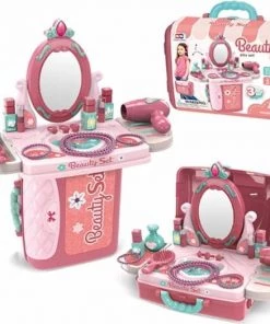Merkloos Beautyset Kinderen- Make-upset Meisje - Beautyset Speelgoed - Makeupset Speelgoed Meisjes - Make-up Koffer - Beautykoffer - Speelgoed Kinderen -leerzame-spellen Verkoopwinkel 550x524 3
