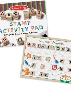 Melissa & Doug Stempelset - Alfabet & Cijfers - Hout -leerzame-spellen Verkoopwinkel 550x525 4